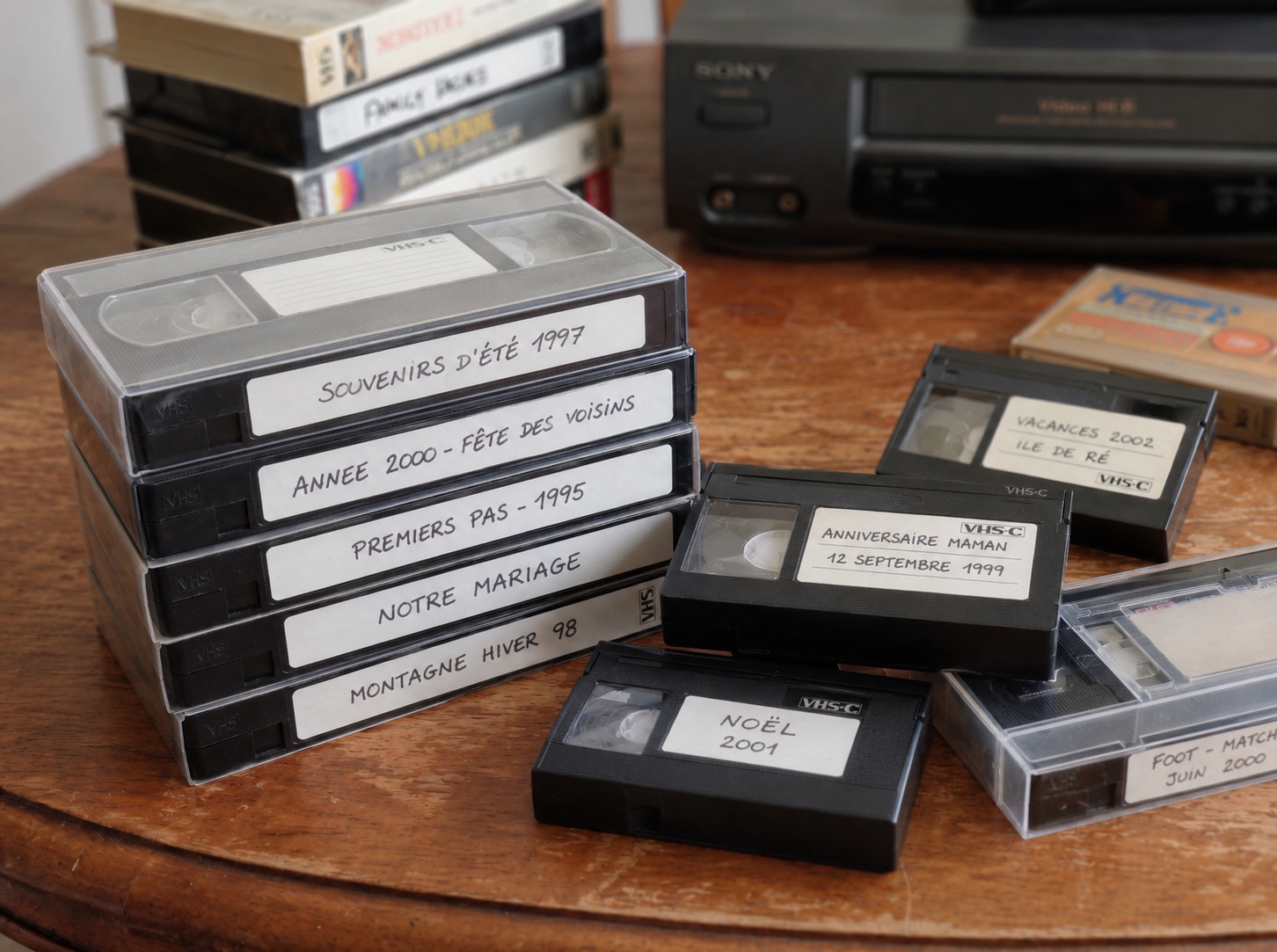 Numérisation de cassettes VHS et VHS-C — ACMA Productions