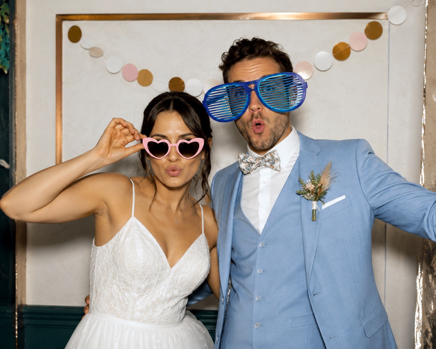 Photobooth de mariage — Paula & Toni (Yvelines)